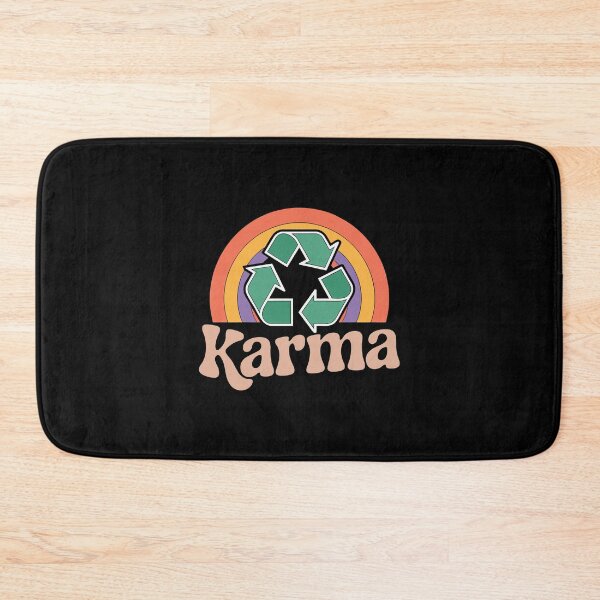 Item preview, Karma Recycling Eco-Friendly Minimalistic Design Cycle Rainbow 1970s Environment designed and sold by w1ckerman.