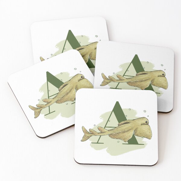 Item preview, A is for Angel shark designed and sold by didelphis-.