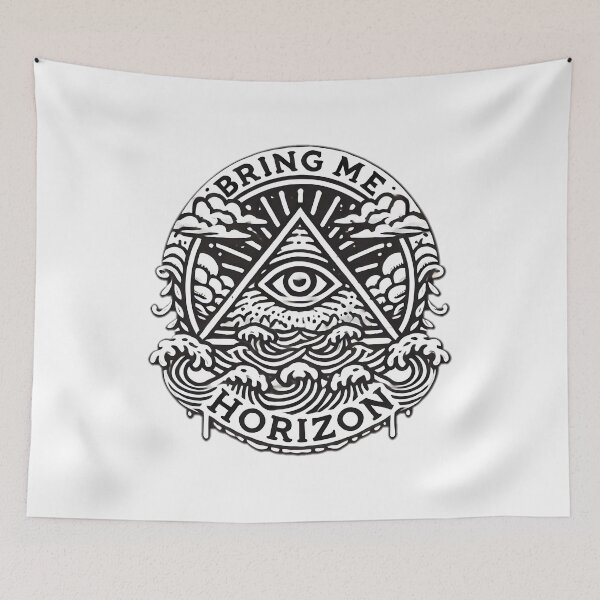 Item preview, bring me horizon sticker  designed and sold by NCNGDESIGN.