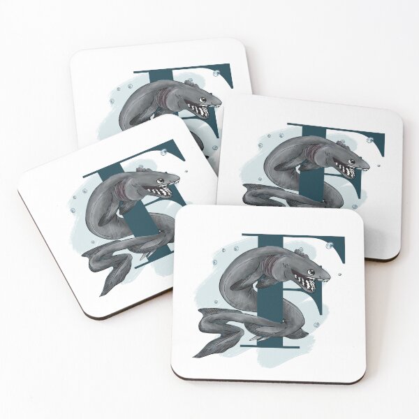 Item preview, F is for Frilled shark designed and sold by didelphis-.