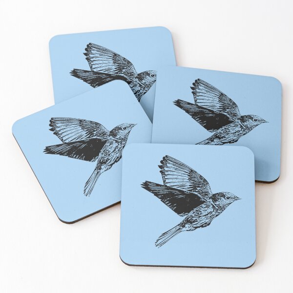 Item preview, Eastern Bluebird Black Design  designed and sold by designsasstultd.