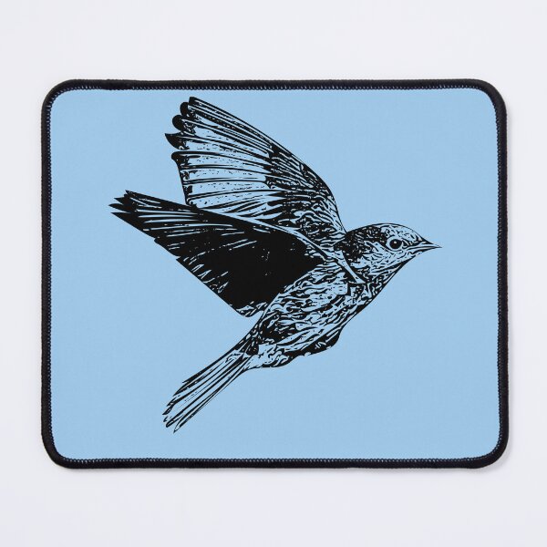 Item preview, Eastern Bluebird Black Design designed and sold by designsasstultd.