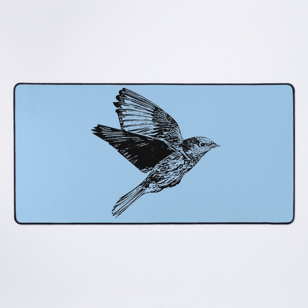 Item preview, Eastern Bluebird Black Design  designed and sold by designsasstultd.