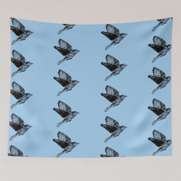 Item preview, Eastern Bluebird Black Design  designed and sold by designsasstultd.