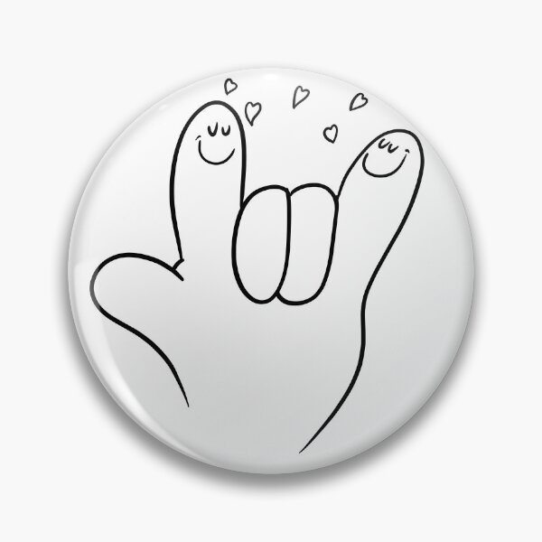 Item preview, ASL Hand Sign For Love Funny Teachers designed and sold by brodyquixote.