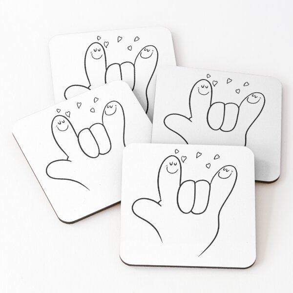 Item preview, ASL Hand Sign For Love Funny Teachers designed and sold by brodyquixote.