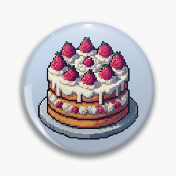 Item preview, Pixelated cake designed and sold by Sugar Wisdom .