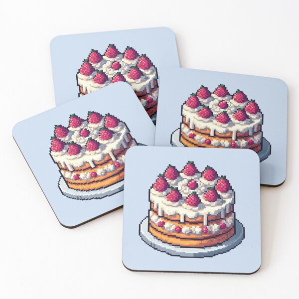 Item preview, Pixelated cake designed and sold by Sugar Wisdom .