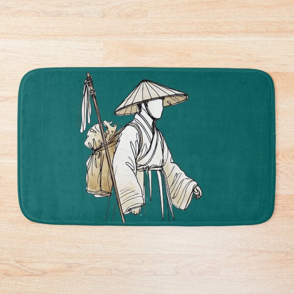 Item preview, Kim Satgat with a Backpack and a Small Korean Flag – 3D Sketch Design,  designed and sold by PaintMeWorld.