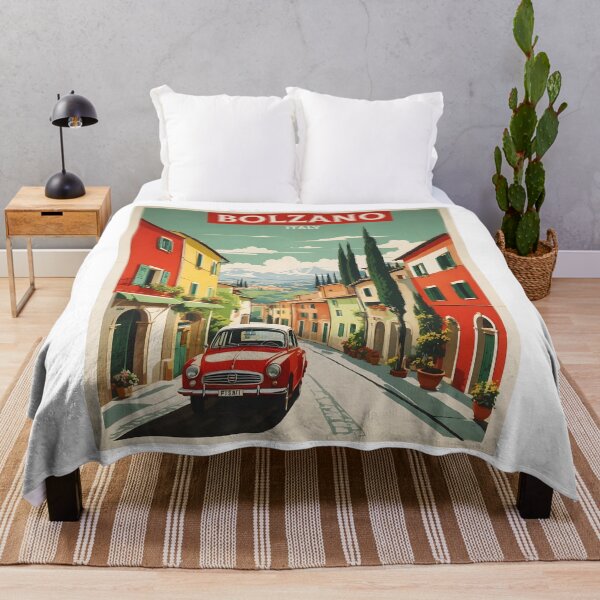 Item preview, Bolzano Italy Vintage Poster Tourism designed and sold by TravelersGems.