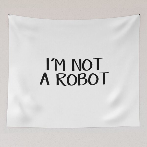 Item preview, I'm not a robot designed and sold by allthetees.