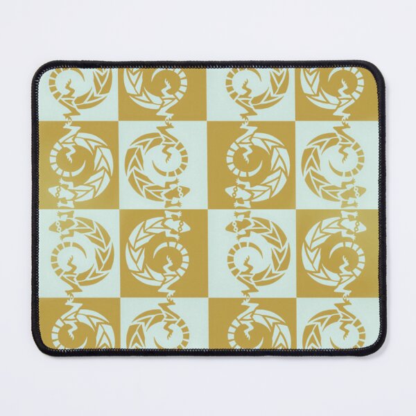Item preview, Lizard Chess by Jenny Meehan Yellow Cream Checks  designed and sold by Jenny Meehan Art Prints and Patterns  .