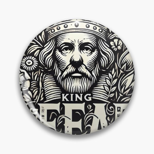 Item preview, king lear sticker  designed and sold by NCNGDESIGN.