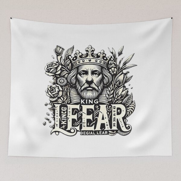 Item preview, king lear sticker  designed and sold by NCNGDESIGN.