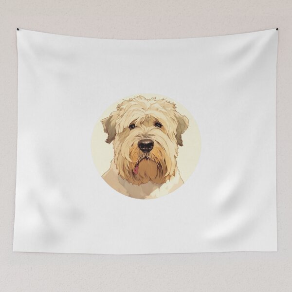 Item preview, Cute Soft Coated Wheaten Terrier dog designed and sold by SMARTKIT  DESIGNAGENCY.