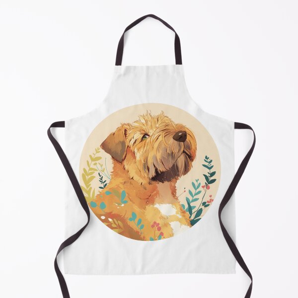 Item preview, Cute Soft Coated Wheaten Terrier dog designed and sold by SMARTKIT DESIGNAGENCY.