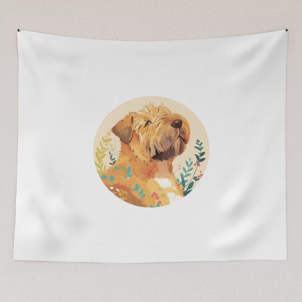 Item preview, Cute Soft Coated Wheaten Terrier dog designed and sold by SMARTKIT  DESIGNAGENCY.