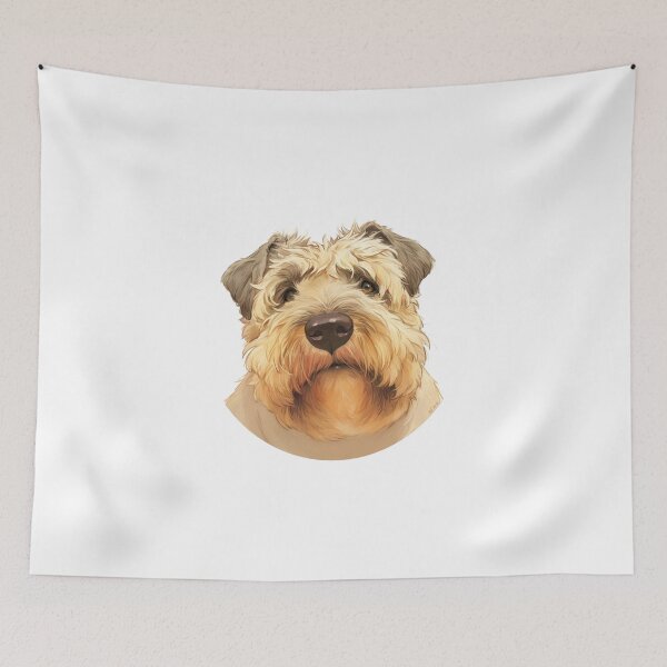 Item preview, Cute Soft Coated Wheaten Terrier dog designed and sold by SMARTKIT  DESIGNAGENCY.