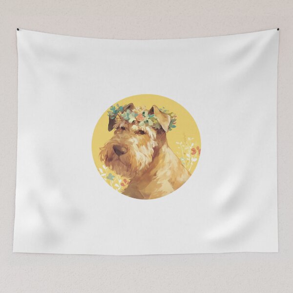 Item preview, Cute Soft Coated Wheaten Terrier dog designed and sold by SMARTKIT  DESIGNAGENCY.
