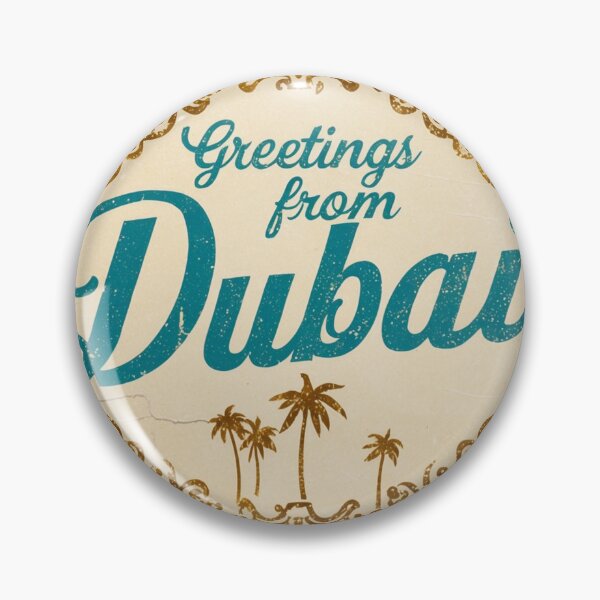 Item preview, Dubai UAE Vintage Travel Retro Postcard Design designed and sold by TravelPostcardGems.