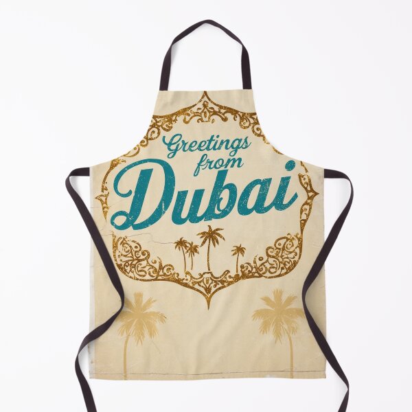 Item preview, Dubai UAE Vintage Travel Retro Postcard Design designed and sold by TravelPostcardGems.