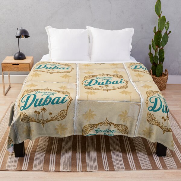 Item preview, Dubai UAE Vintage Travel Retro Postcard Design designed and sold by TravelPostcardGems.