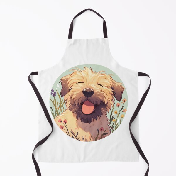 Item preview, Cute Soft Coated Wheaten Terrier dog designed and sold by SMARTKIT DESIGNAGENCY.