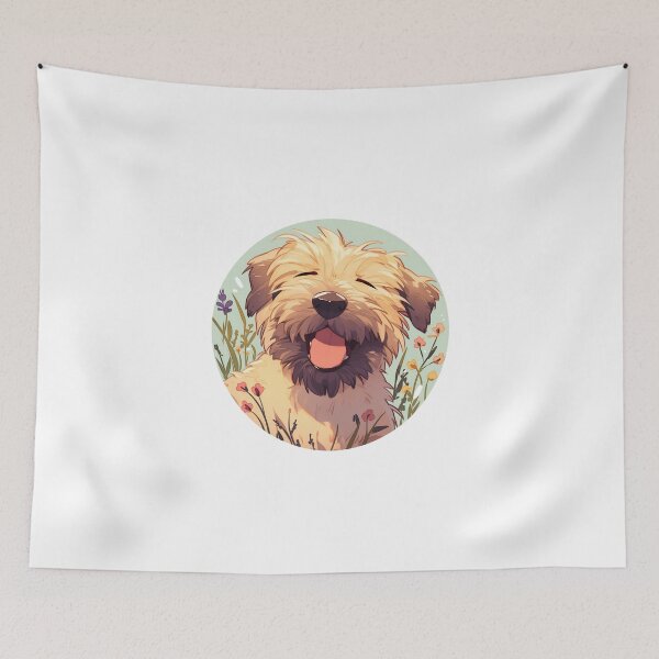 Item preview, Cute Soft Coated Wheaten Terrier dog designed and sold by SMARTKIT  DESIGNAGENCY.