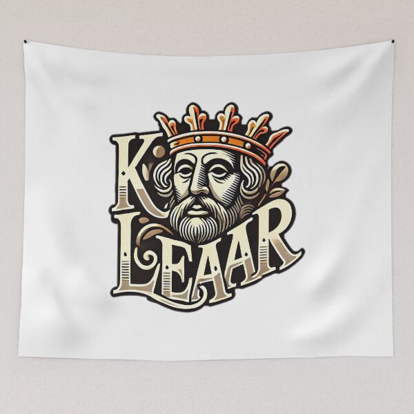 Item preview, king lear sticker  designed and sold by NCNGDESIGN.