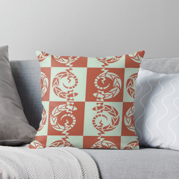 Item preview,  Lizard Chess by Jenny Meehan Orange Cream Checks  designed and sold by Jenny Meehan Art Prints and Patterns  .