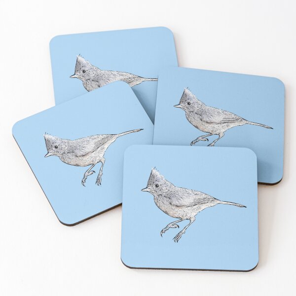 Item preview, Juniper Titmouse Black Alternate Design  designed and sold by designsasstultd.