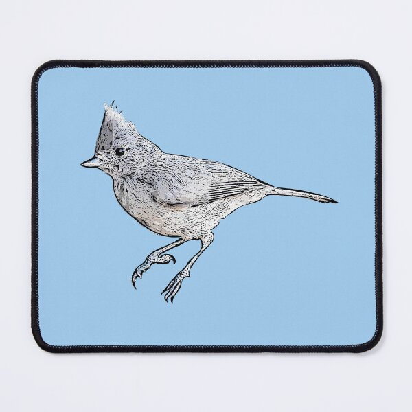 Item preview, Juniper Titmouse Black Alternate Design  designed and sold by designsasstultd.