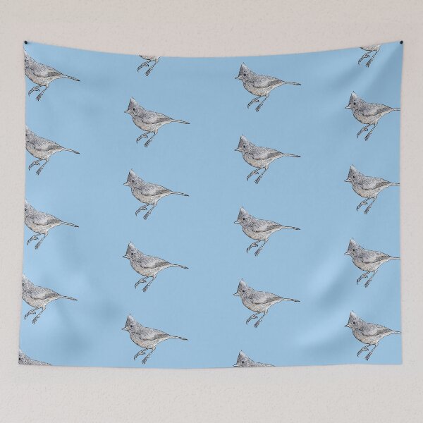 Item preview, Juniper Titmouse Black Alternate Design  designed and sold by designsasstultd.