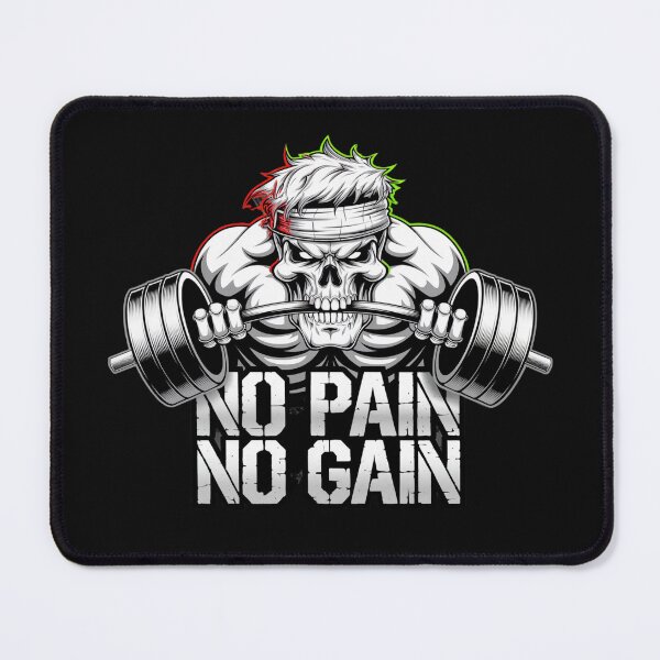Item preview, Gym Skull Barbell Workout  bold funny training designed and sold by bukajart.