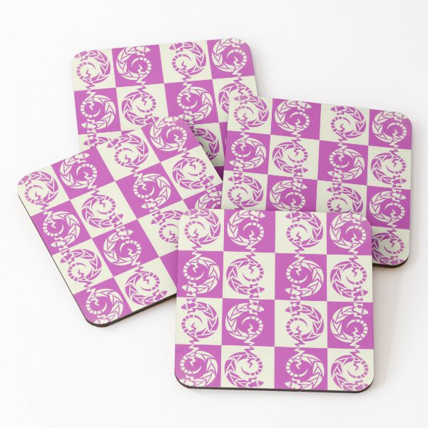 Item preview,   Lizard Chess by Jenny Meehan Pink Checks  designed and sold by Jenny Meehan Art Prints and Patterns  .