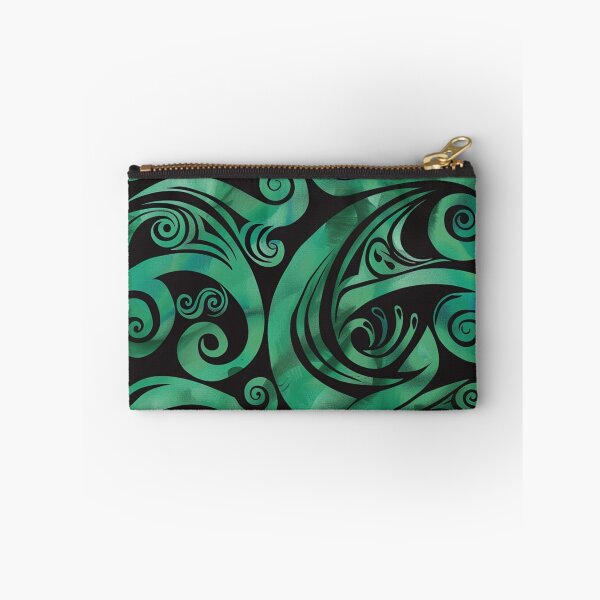 Item preview, New Zealand Paua Māori Pattern Koru Design 292 designed and sold by GrinGalore.