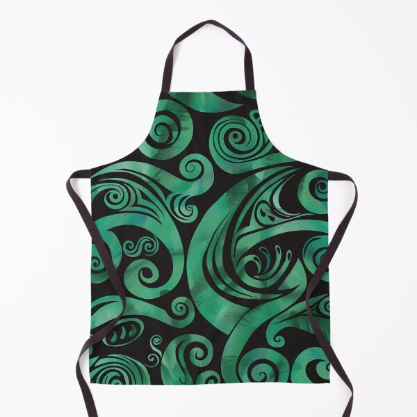 Item preview, New Zealand Paua Māori Pattern Koru Design 292 designed and sold by GrinGalore.