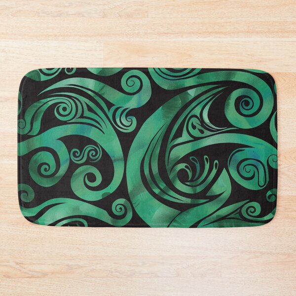 Item preview, New Zealand Paua Māori Pattern Koru Design 292 designed and sold by GrinGalore.