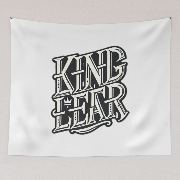 Item preview, king lear sticker  designed and sold by NCNGDESIGN.