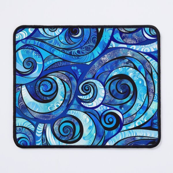 Item preview, New Zealand Paua Māori Pattern Koru Design 293 designed and sold by GrinGalore.