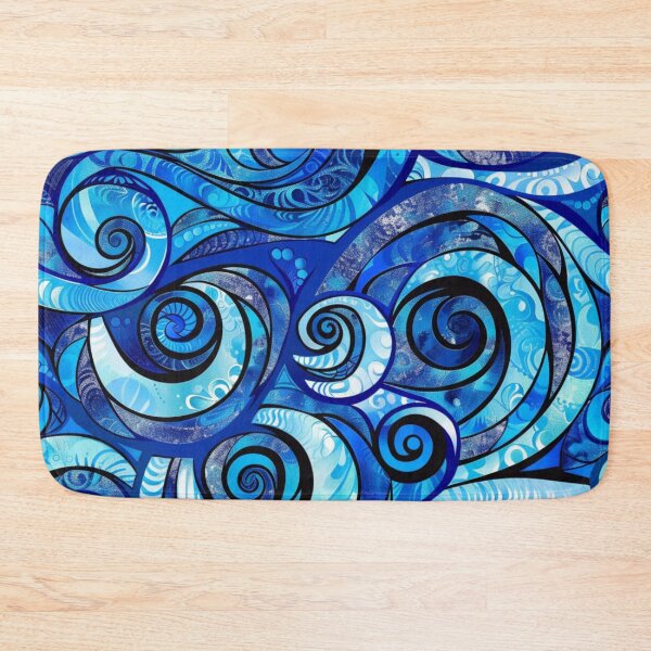 Item preview, New Zealand Paua Māori Pattern Koru Design 293 designed and sold by GrinGalore.