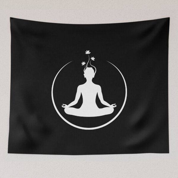 Item preview, Meditating Icon W designed and sold by OneAndOnlyPlace.