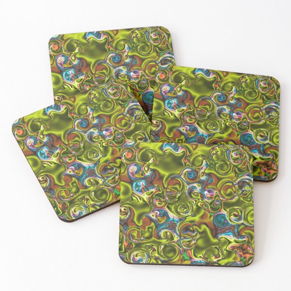 Item preview, Abstract Multicolored December Fractal Chaos 1 designed and sold by SXW Designs.