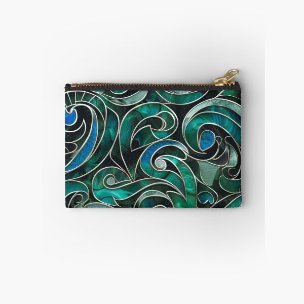 Item preview, New Zealand Paua Māori Pattern Koru Design 295 designed and sold by GrinGalore.