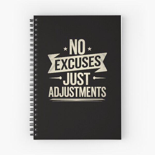 Item preview, No Excuses, Adjust Your Mindset  designed and sold by Logiamerch.
