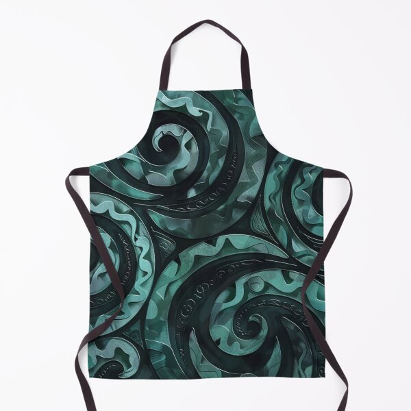 Item preview, New Zealand Paua Māori Pattern Koru Design 296 designed and sold by GrinGalore.