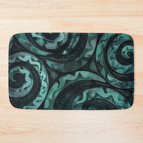 Item preview, New Zealand Paua Māori Pattern Koru Design 296 designed and sold by GrinGalore.