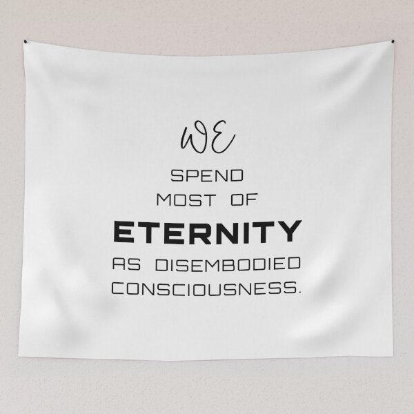 Item preview, Eternity Beyond the Physical, Unique designed and sold by villacreativa.