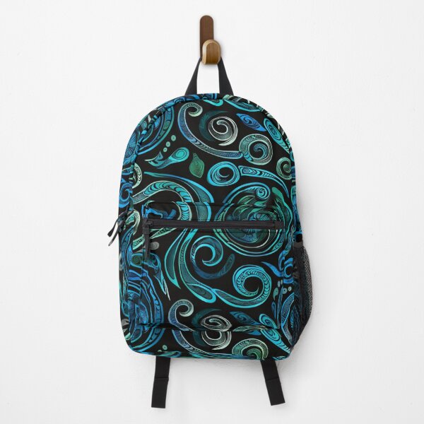 Item preview, New Zealand Paua Māori Pattern Koru Design 297 designed and sold by GrinGalore.
