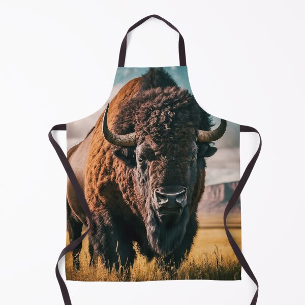 Item preview, Majestic Bison of the Plains designed and sold by darwinsworld.